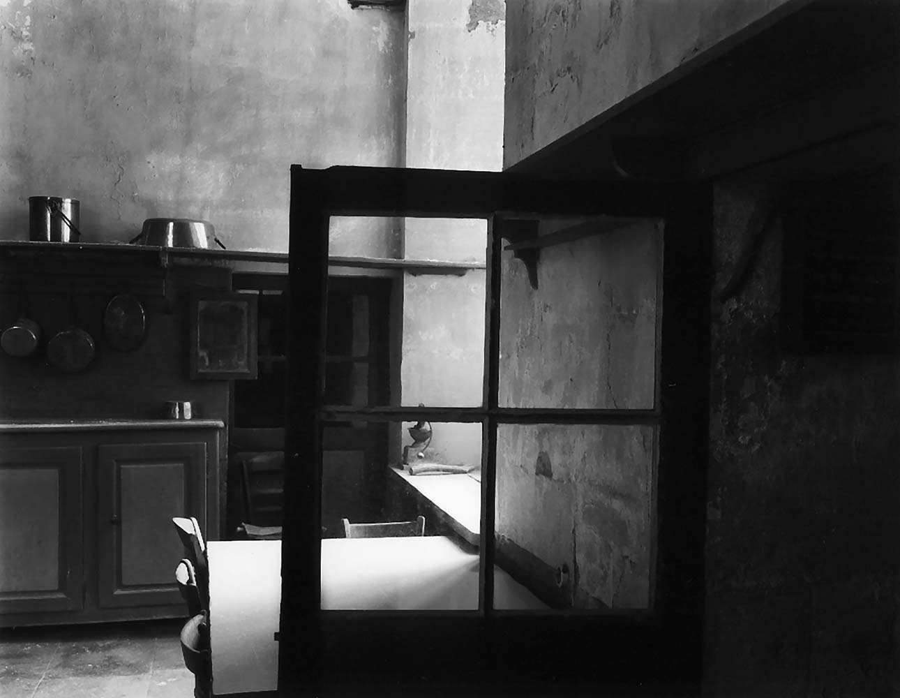 Kitchen Interior, Chastelux, France, 1985© Rodney Smith